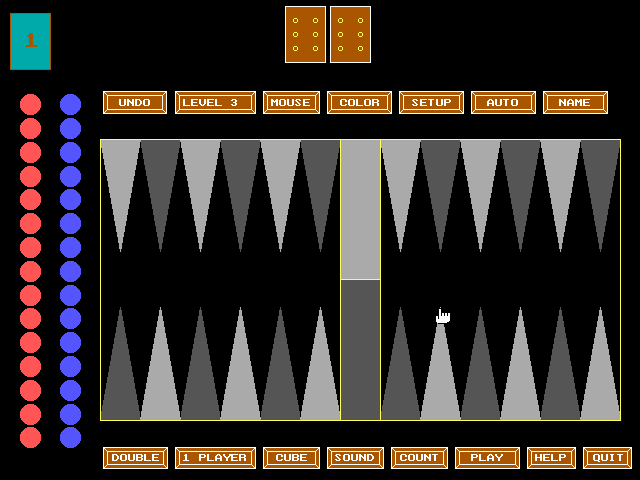 World Champion Backgammon — ss (WOR)