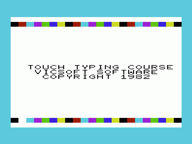 Touch Typer — sstitle (WOR)