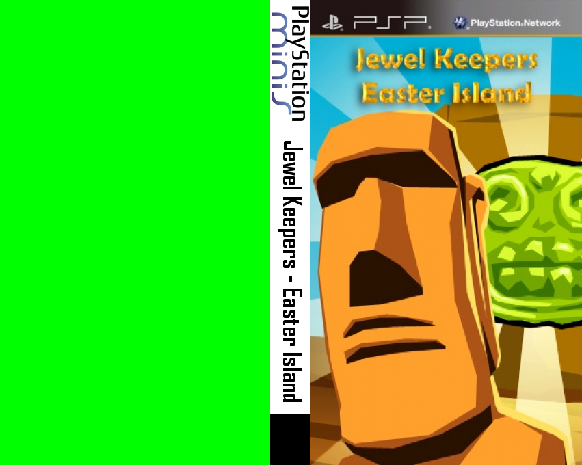 Jewel Keepers - Easter Island — box-texture (EU)