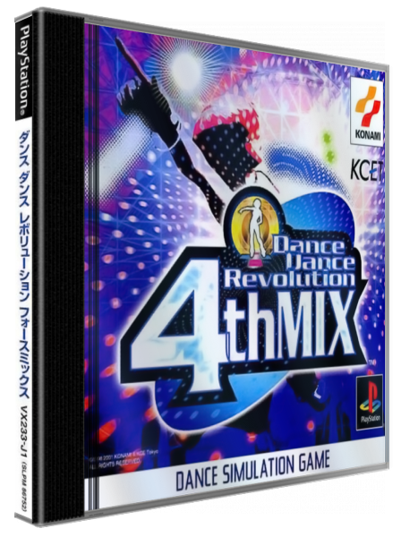 Dance Dance Revolution 4th Mix — box-3D (JP)