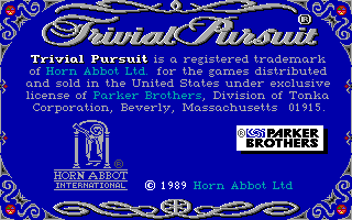 Trivial Pursuit - The Computer Game — sstitle (US)