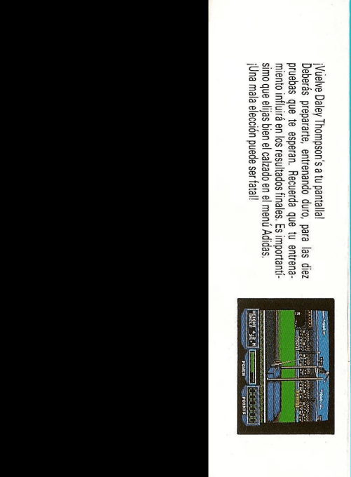 Daley Thompson's Olympic Challenge — box-2D-back (SP)