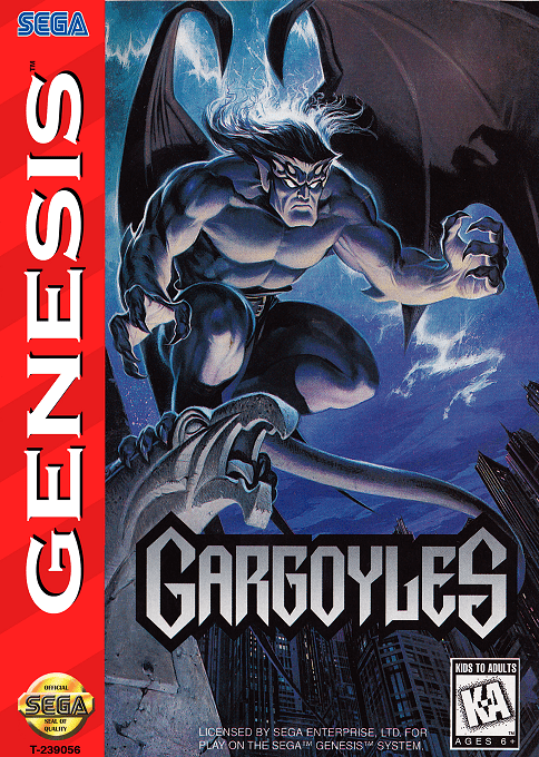 Gargoyles box art