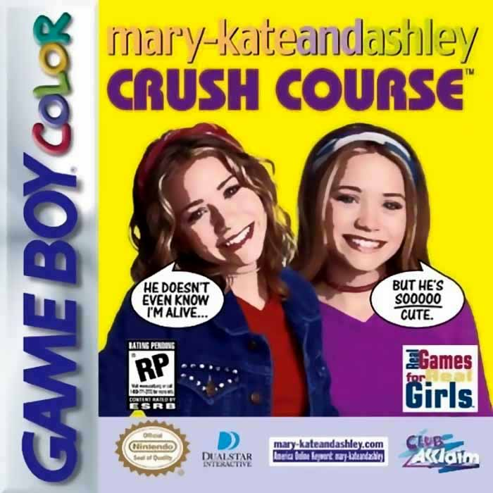 Mary-Kate and Ashley - Crush Course box art