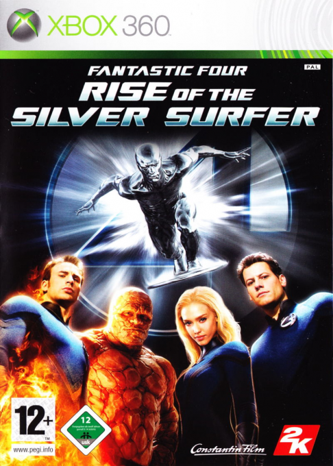 Fantastic Four - Rise of the Silver Surfer — box-2D (DE)