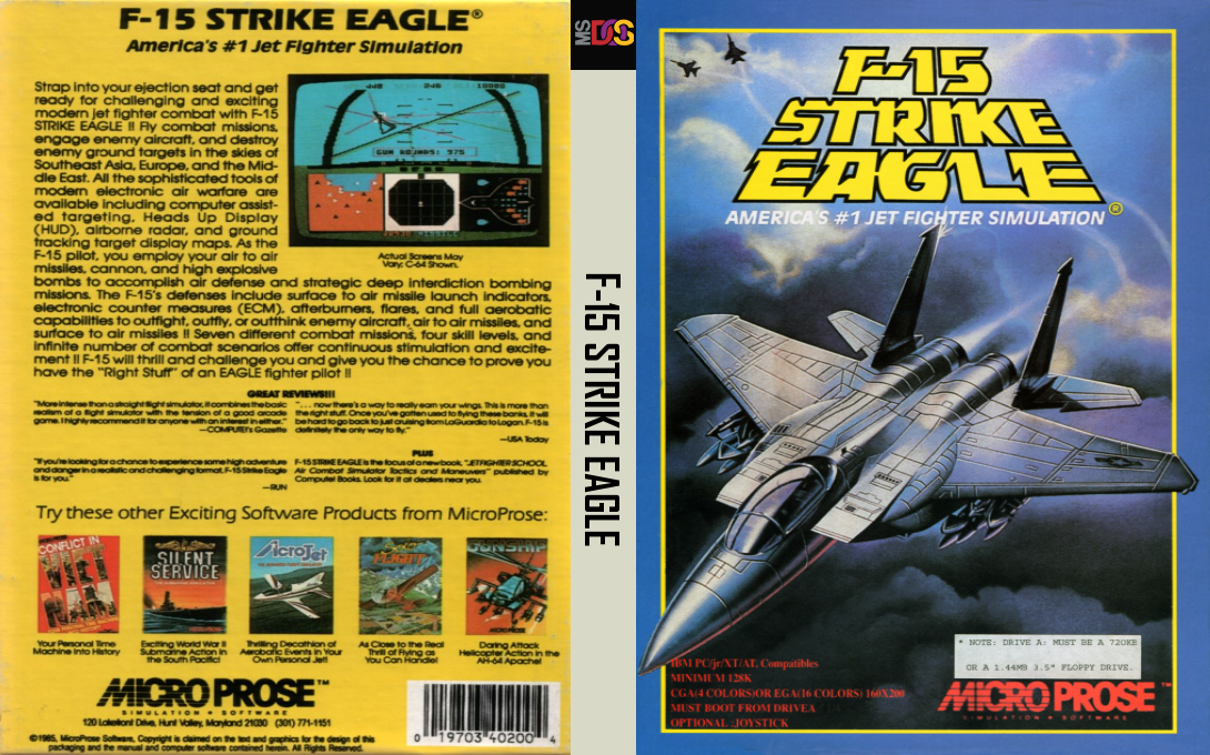 F-15 Strike Eagle — box-texture (US)