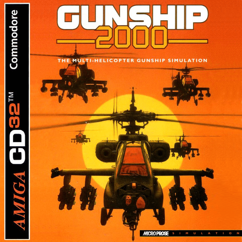 Gunship 2000 box art