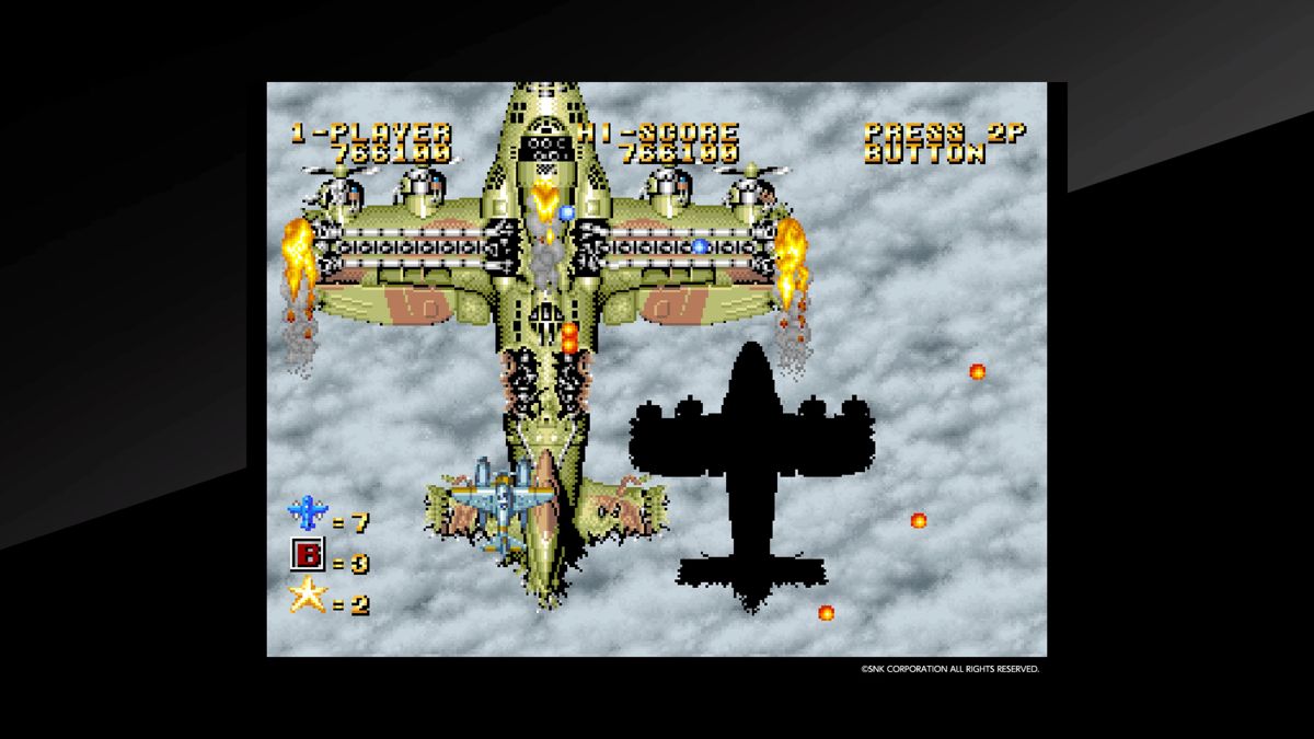 Aca Neogeo Ghost Pilots — ss (WOR)
