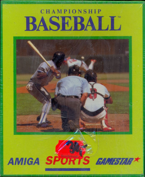 Championship Baseball box art