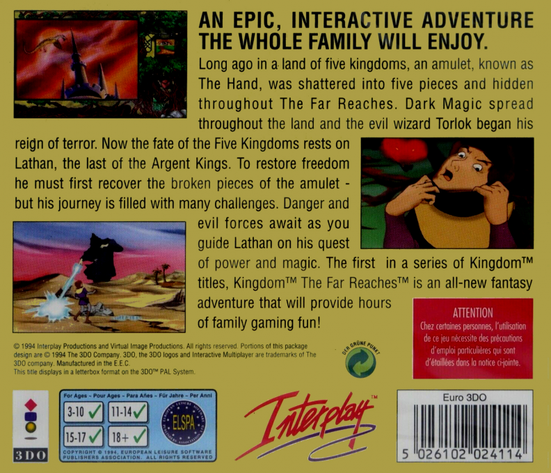 Kingdom - The Far Reaches — box-2D-back (EU)
