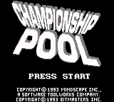 Championship Pool — sstitle (WOR)