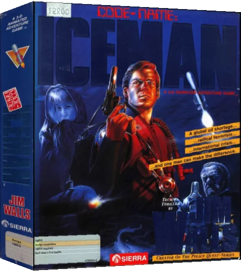 Codename - Iceman — box-3D (US)