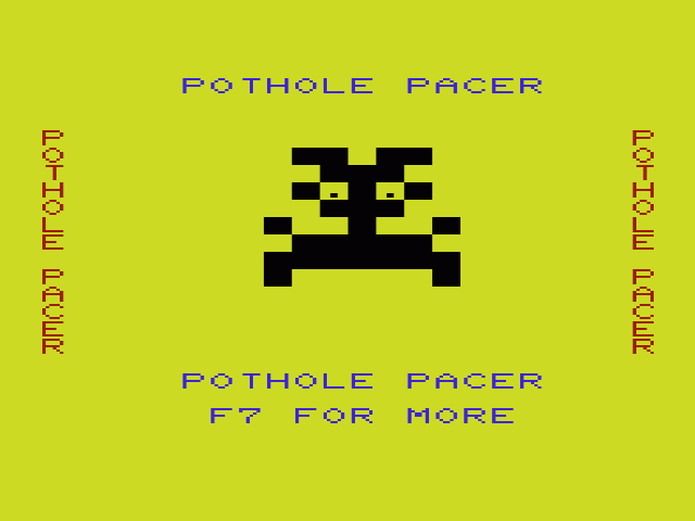 Pothole Pacer — sstitle (WOR)