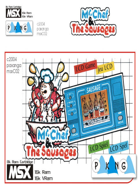 Mr. Chef & The Sausages box art