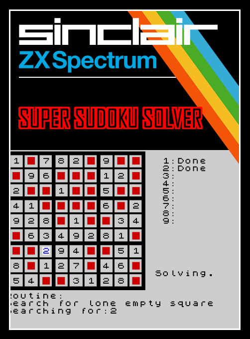Super Sudoku Solver box art