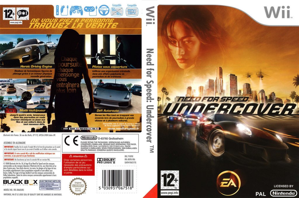 Need for Speed - Undercover — box-texture (FR)