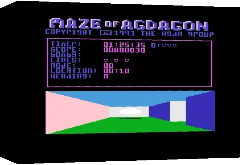 Maze of Agdagon — box-3D (WOR)