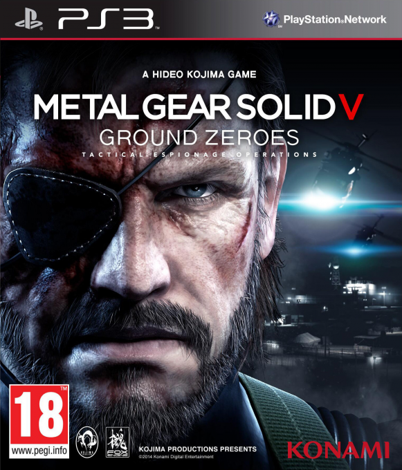 Metal Gear Solid V - Ground Zeroes — box-2D (EU)