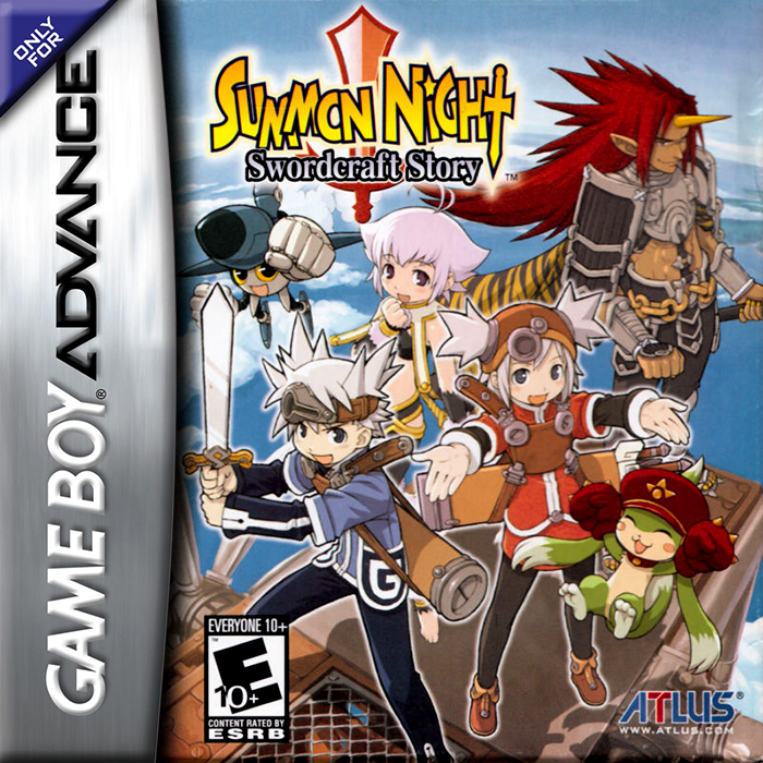 Summon Night - Swordcraft Story — box-2D (EU)