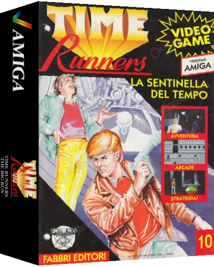 Time Runners 10 - The Time Sentry — box-3D (IT)