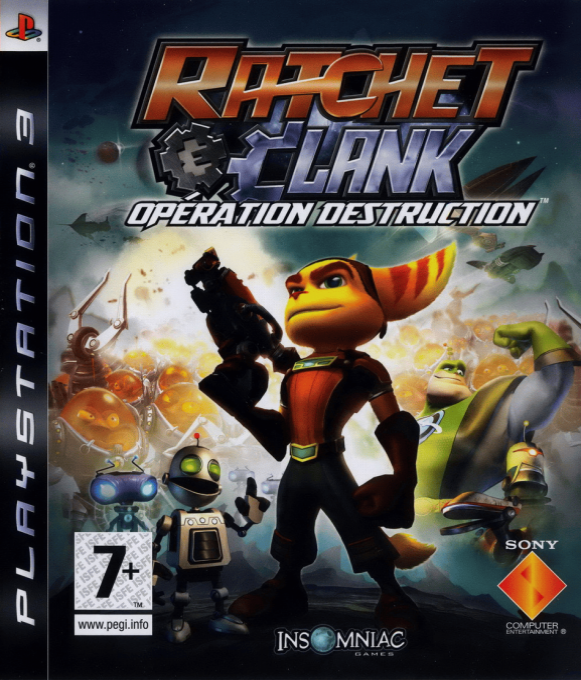 Ratchet & Clank Future - Tools of Destruction — box-2D (FR)