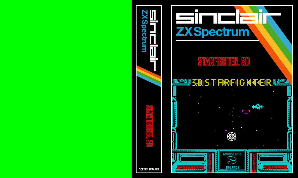 Starfighter, 3D — box-texture (SS)