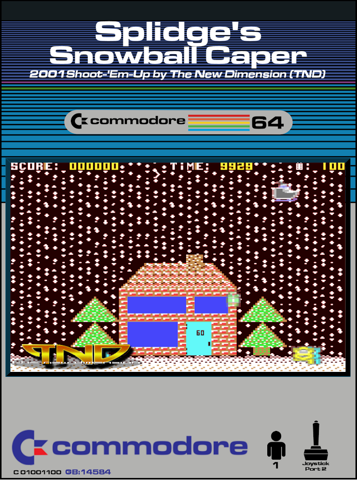 Splidge's Snowball Caper box art