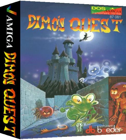 Dimo's Quest — box-3D (DE)