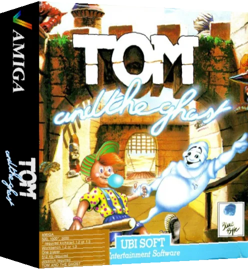 Tom and the Ghost — box-3D (EU)