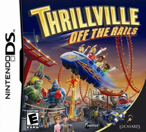 Thrillville - Off the Rails box art