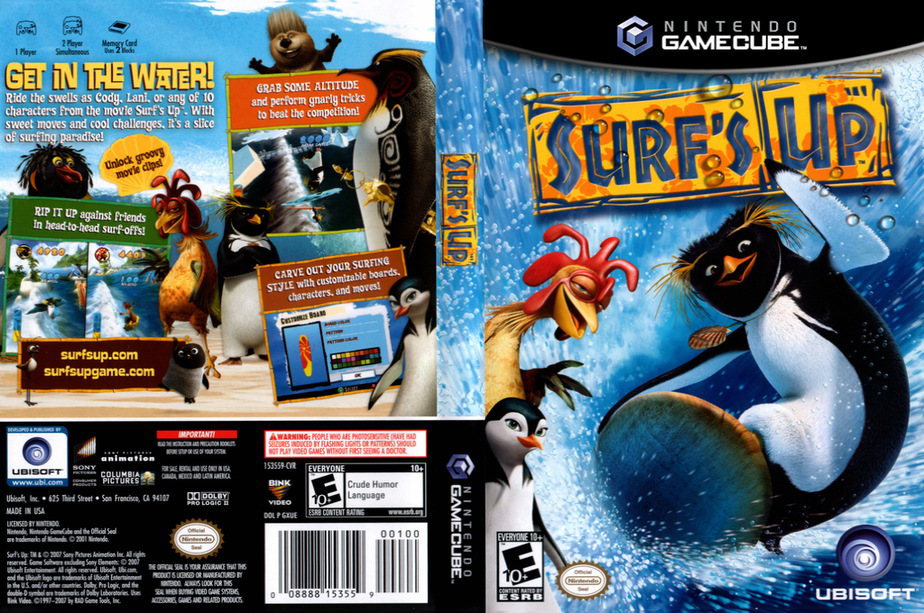 Surf's Up — box-texture (US)