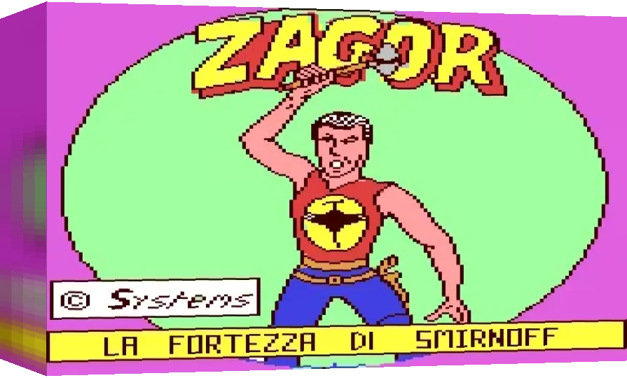 Zagor : La Fortezza di Smirnoff — box-3D (WOR)
