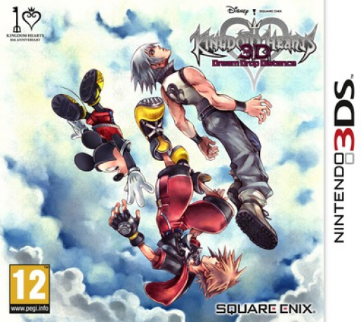 Kingdom Hearts 3D - Dream Drop Distance — box-2D (EU)