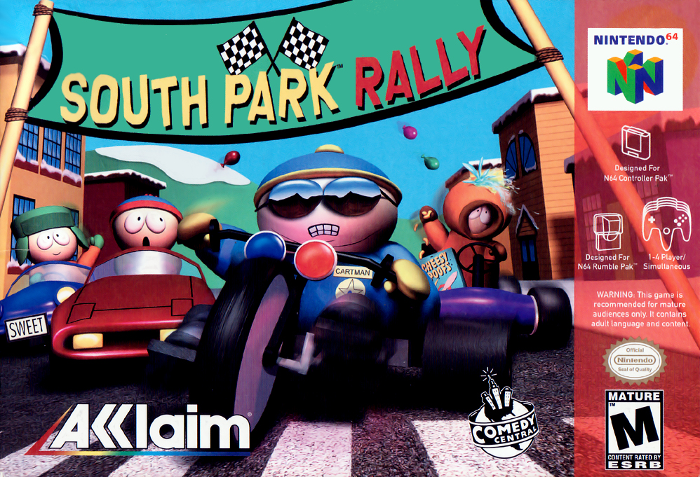 South Park Rally box art
