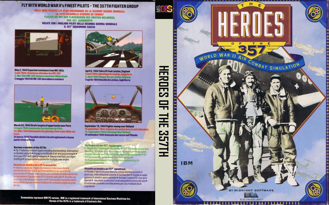 Heroes Of The 357th — box-texture (EU)