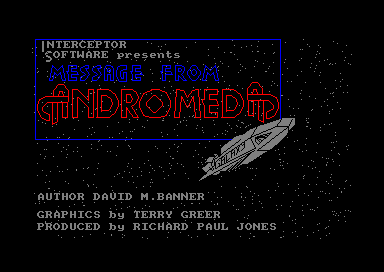 Message From Andromeda — sstitle (EU)