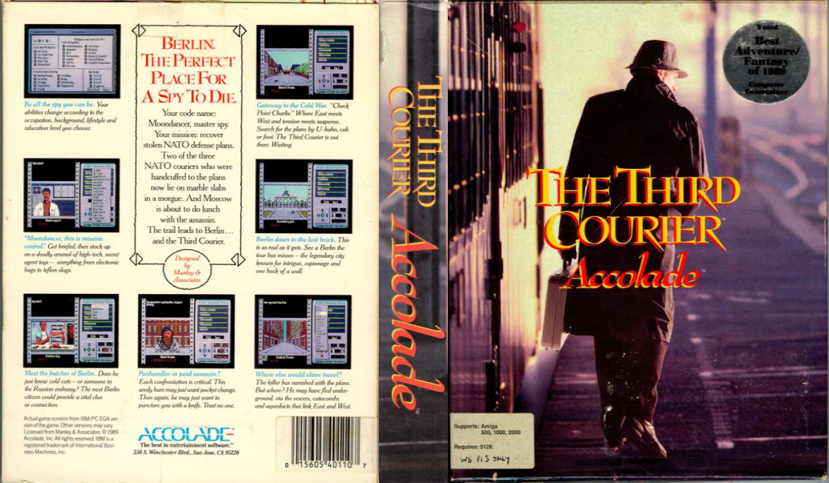 Third Courier, The — box-texture (US)