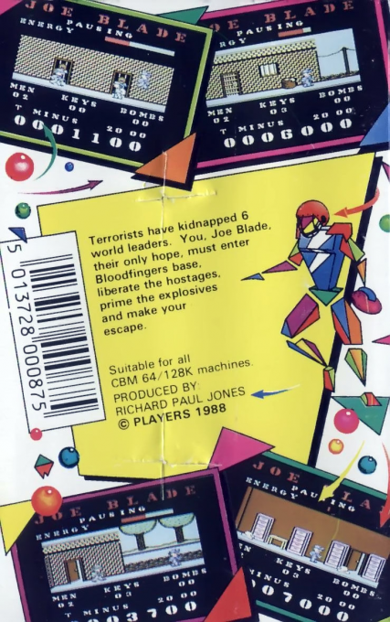 Joe Blade — box-2D-back (EU)
