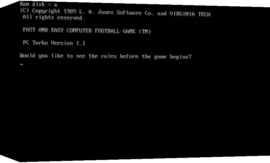 Fast and Easy Computer Football Game — box-3D (WOR)