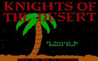 Knights of the Desert — sstitle (US)
