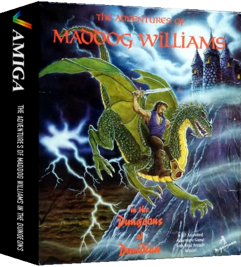 Adventures Of Maddog Williams In The Dungeons Of Duridian, The — box-3D (EU)