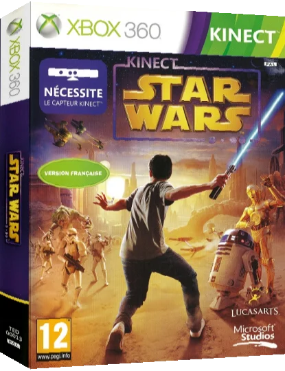 Kinect Star Wars — box-3D (FR)