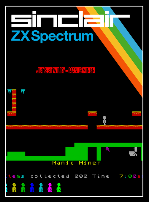 Jet Set Willy - Manic Miner box art