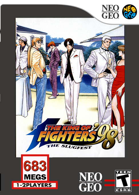 King Of Fighters '98, The box art