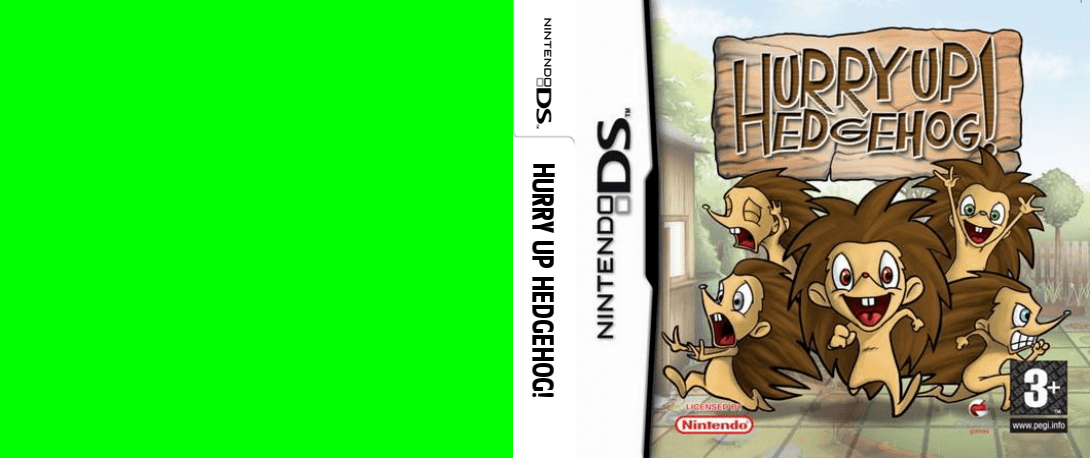 Hurry Up Hedgehog! — box-texture (EU)