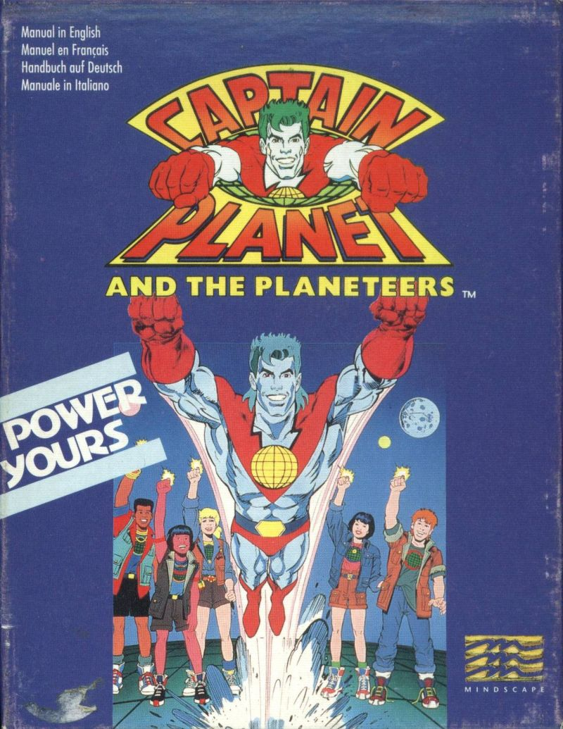 Captain Planet and the Planeteers — box-scan (EU)
