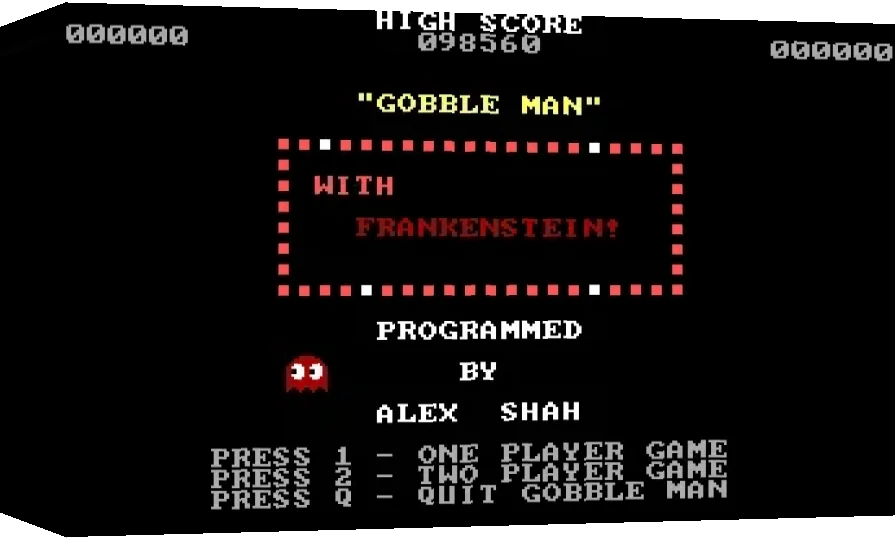 Gobble Man — box-3D (WOR)