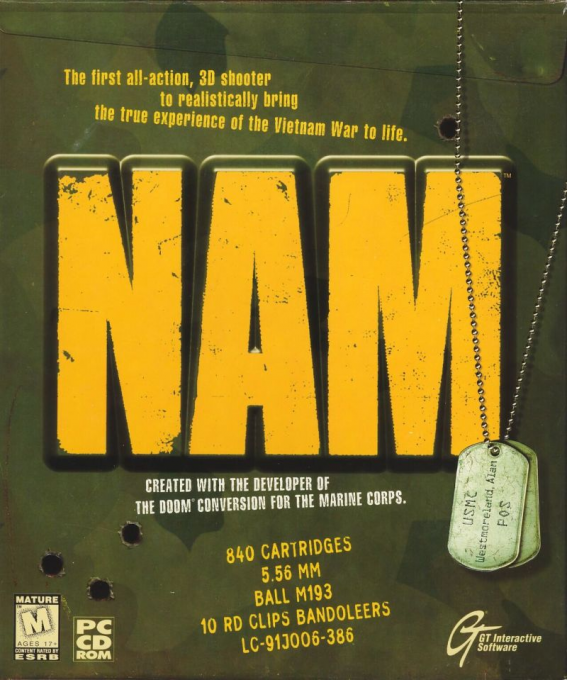 Nam box art