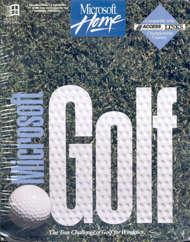 Microsoft Golf: Multimedia Edition box art