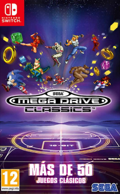 Sega Genesis/Mega Drive Classics — box-2D (SP)